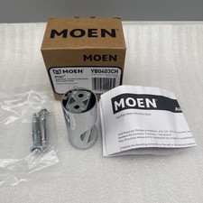 Moen YB0403CH Align Modern Single Robe Hook, Chrome UNUSED READ...