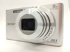 Excellent SONY Cyber-shot DSC-W830 Silver 20.1MP Camera Japan Japanese Only