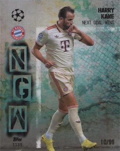 Harry Kane 2024-25 Topps Merlin UCC - Rose Gold Refractor /250