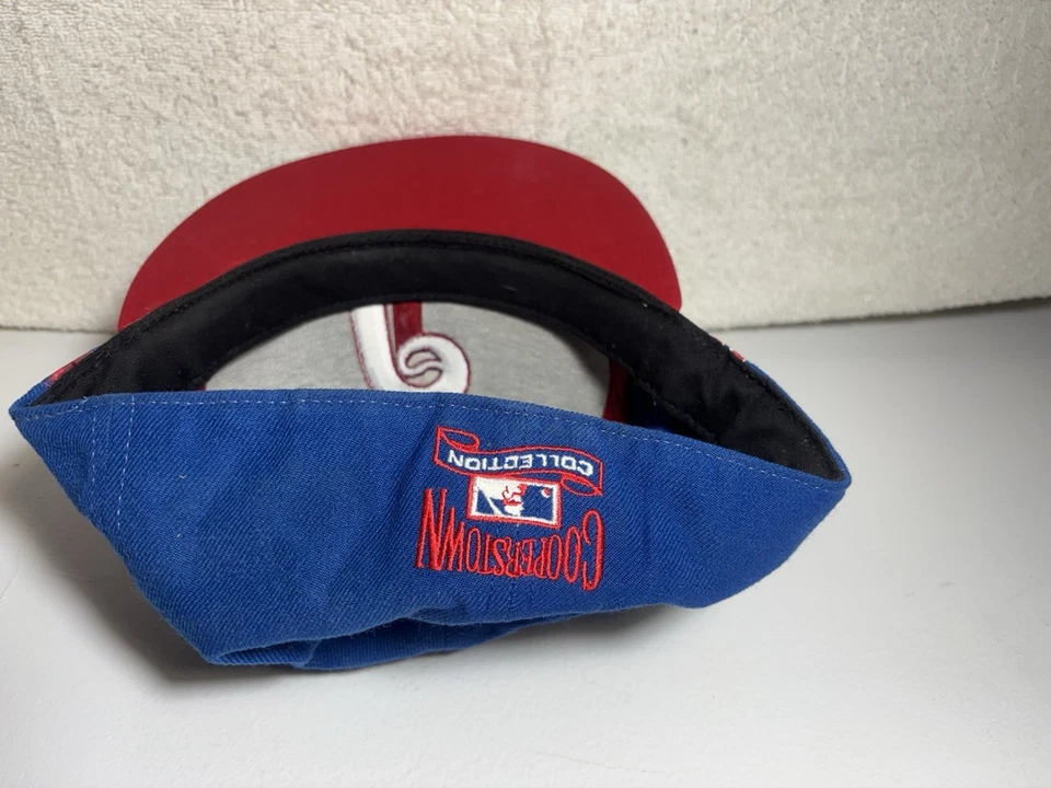 PHILA PHILLIES BASEBALL CAP SIZE 7 3/4 Excellent Condition - Image 3 of 4