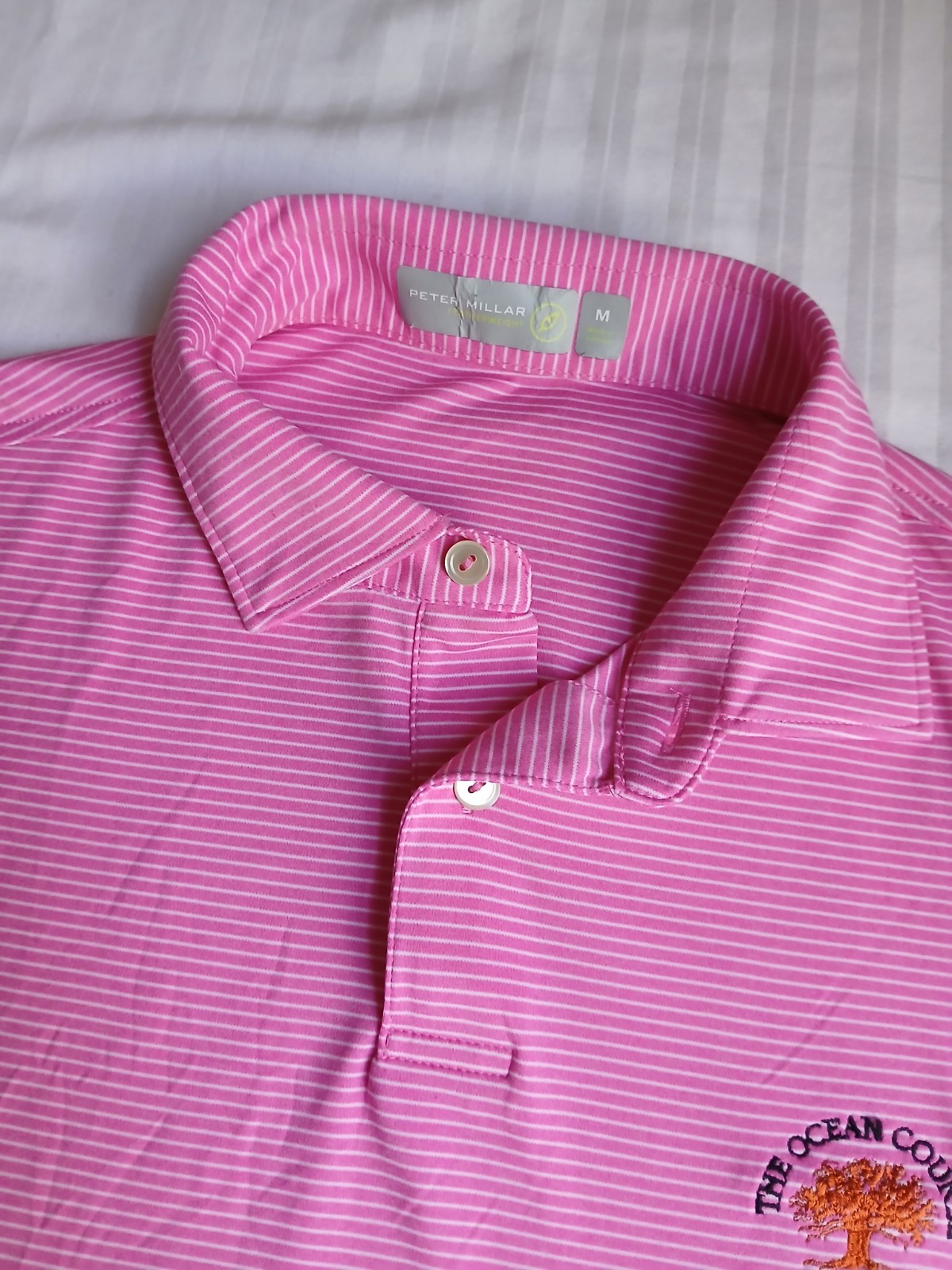Peter Millar Polo Medium Featherweight Shirt Ligh… - image 4
