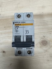 Merlin Gerin C60a C10 2-Pole 400V Multi 9 Magnetic Thermal Switch
