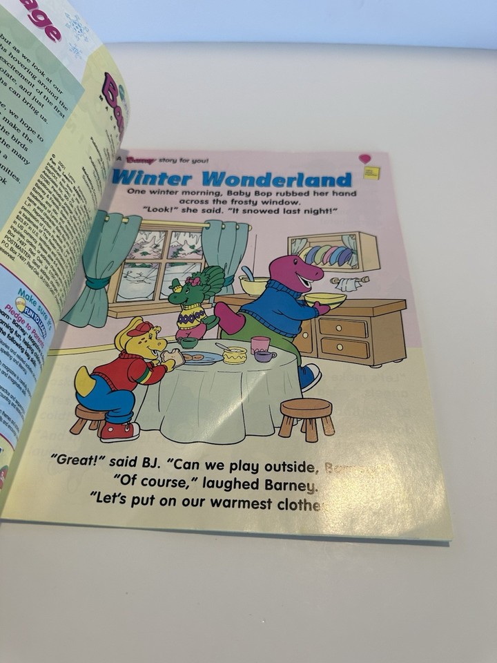 Vtg Barney Magazine, Vol 5 No. 27 Nov./Dec 2001 Unused W/ Crease | eBay