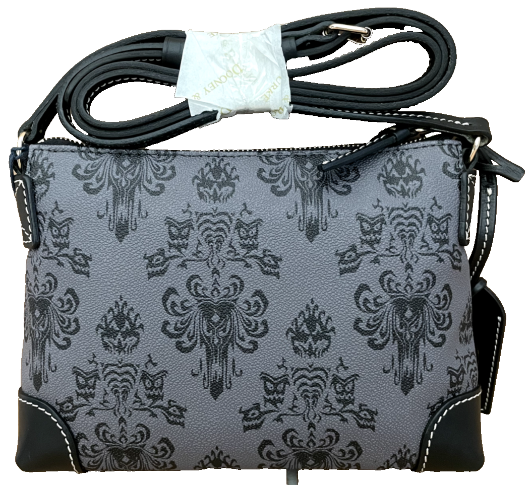 Disney Dooney & Bourke ホーンテッドマンション ポシェット Disney Dooney & Bourke Haunted Mansion Wallpaper Crossbody