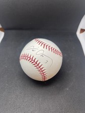 MLB STAR ERIC CHAVEZ Signed Autographed RAWLINGS AL BASEBALL OAKLAND ATHLETICS