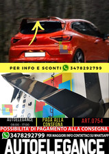 ⭐0754 GLÄNZENDER SCHWARZER SPOILER, GEEIGNET FÜR RENAULT CLIO 5 2019+ STANDARD ⭐