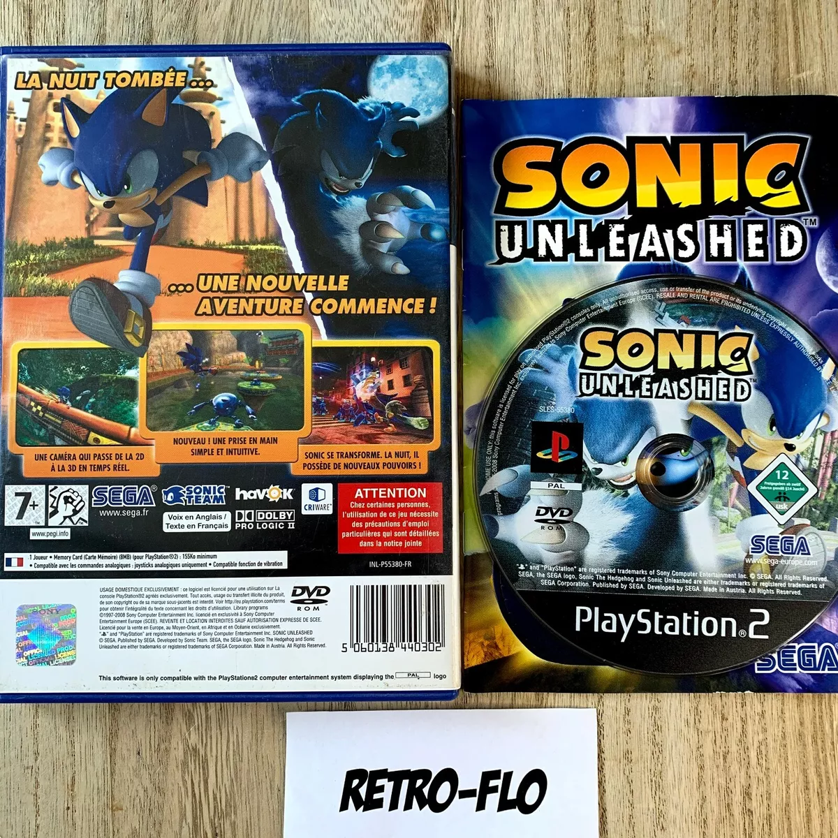 Sonic Unleashed DVD ISO RIPADO PS2 em 2023
