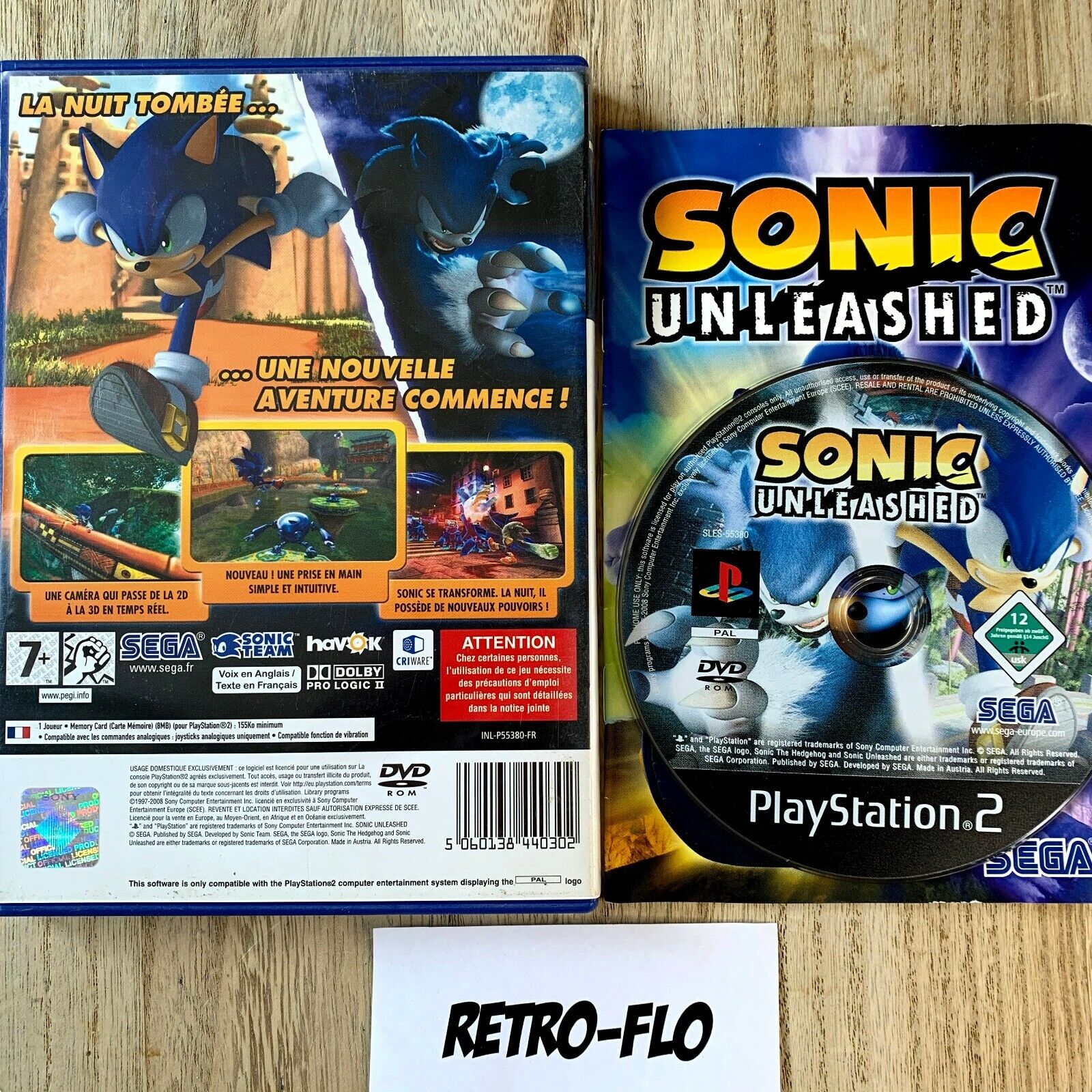 Sonic Unleashed ROM (ISO) Download for Sony Playstation 2 / PS2