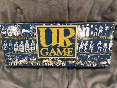 WE Games The Game of UR. Complete. Outer box is reshrinkwrapped 