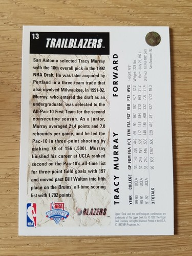 Upper Deck '92-'93 NBA Basketball Cards 1992-1993 - choose from list - Picture 17 of 300