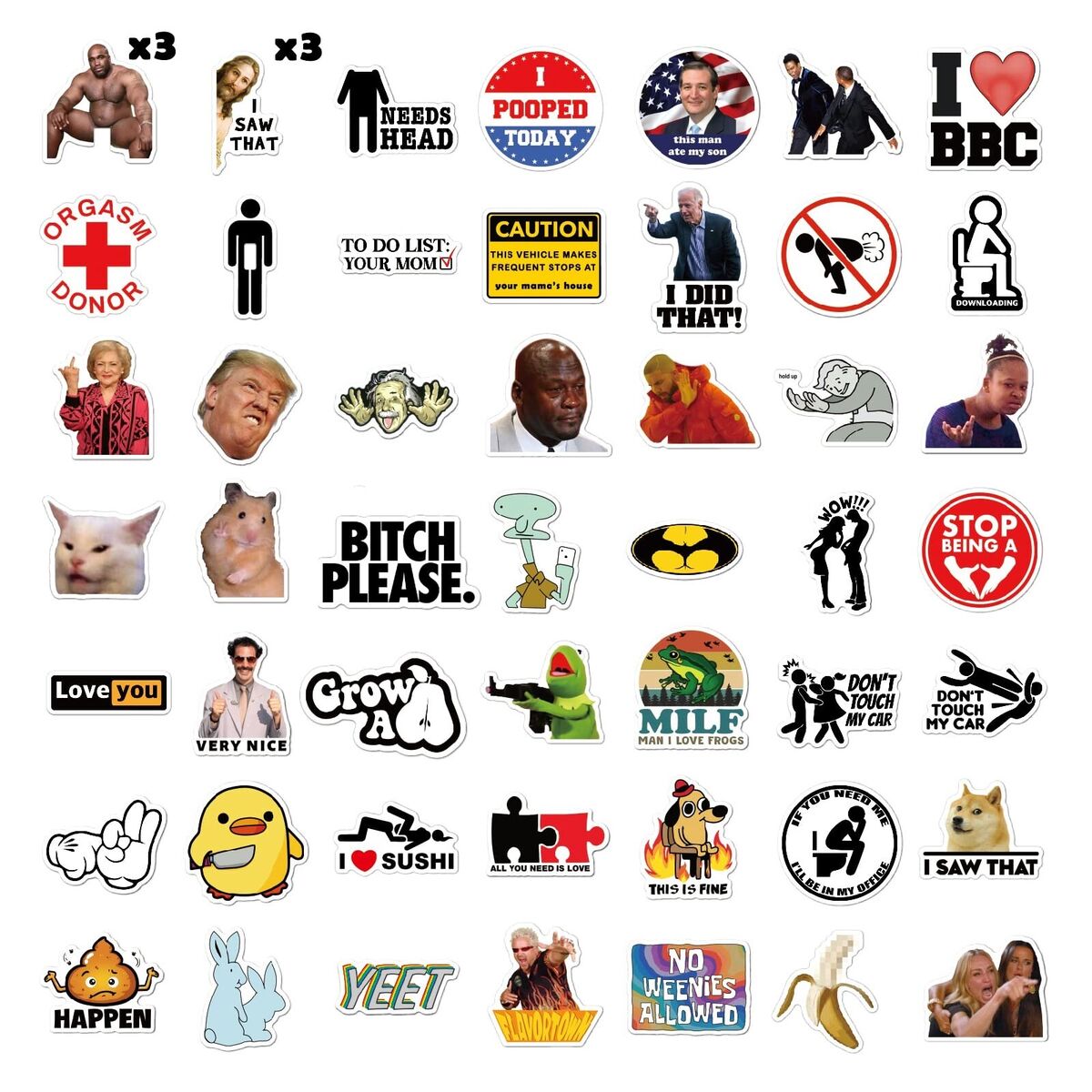 Silly Sticker Pack Silly Sticker Pack