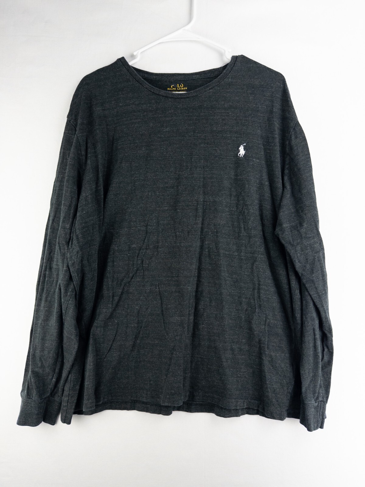 Polo Ralph Lauren Felpa Uomo XL Nero Pullover Logo Classico Pony Cotone