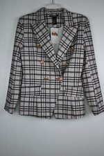 Womens Attitude Unknown Metallic Button Blaze...