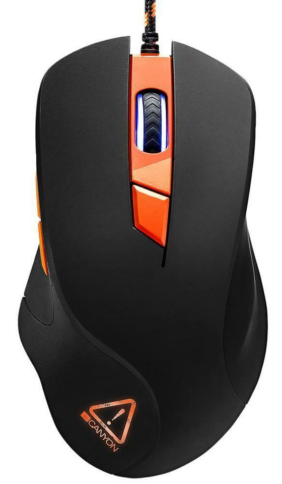 Eclector 6 Button Optical Mouse, Black - CND-SGM03RGB - Image 4 of 4
