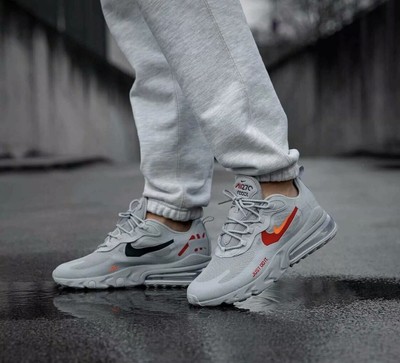 grey nike 270 react