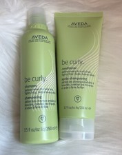Aveda Be Curly Shampoo 8.5oz/250ml Conditioner 6.7oz/200ml NEW