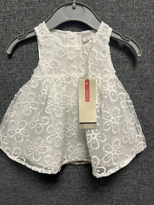 Name It Sylvia weißes Kleid 2-4 Monate TD132 QQ 11