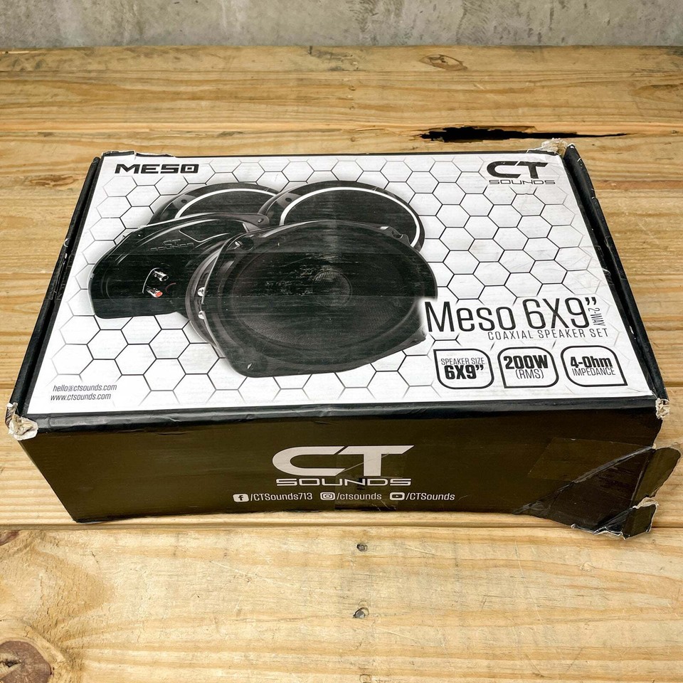 Ct Sounds 6x9 Subwoofer Speakers Meso Components CT Sounds BIO-6X9