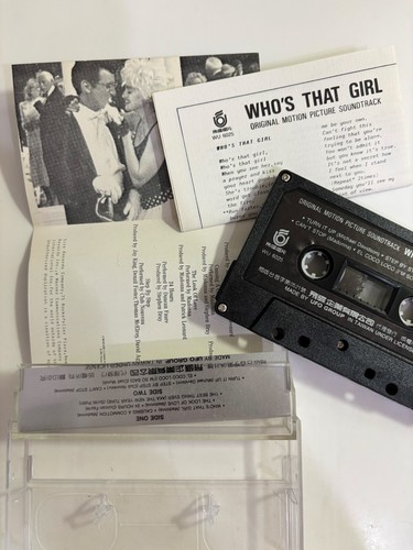 Madonna Who’s That Girl 1987 Version Taiwan UFO O.S.T Cassette - Picture 4 of 12