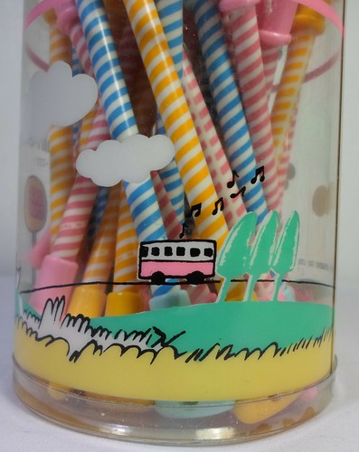 ZOOZOO STATIONERY VTG 1985 HAND TOOL PINK RAKE BALL PEN TAIWAN DOESN'T WRITE - Picture 7 of 8