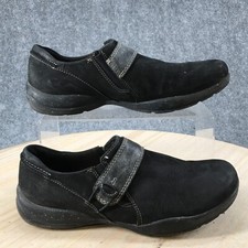 Clarks Collection Shoes Womens 8 M Roseville Dot Loafer 27857 Black Slip On