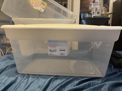 Storage container Sterilite 30  L x 19.125   W x 13.375   H (90 qt. 85L)