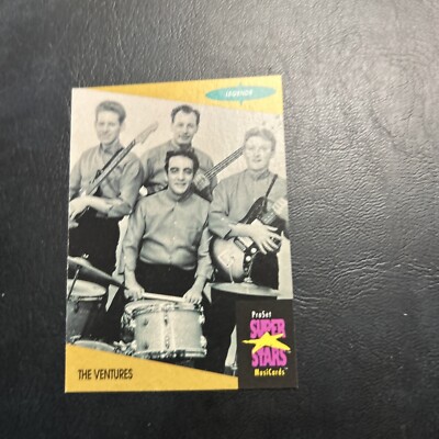Jb17 Super Stars 1991 ProSet Musicards #264 The Ventures Legends