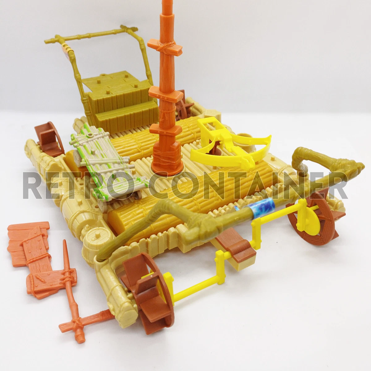 De colección MATTEL HOOK Peter Pan - Lost Boy Attack Balsa Vehicle Not Completo