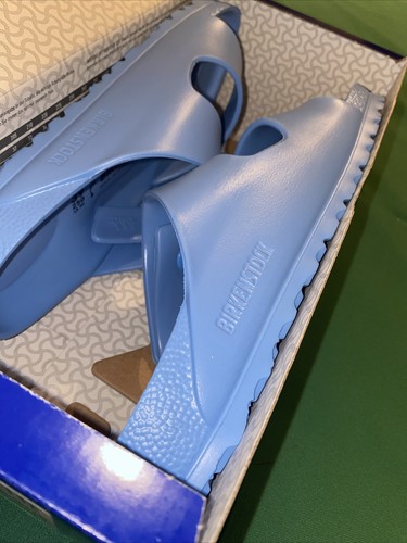 Birkenstock Arizona Eva Damensandalen schmal aktiv blau Gr. L8/M6 US - UK 5,5 - Bild 10 von 13
