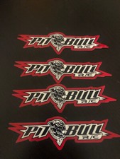 Pitbull Tires Racing 4pcs Decals Stickers Offroad Utv Ultra4 Overland Rc Racing
