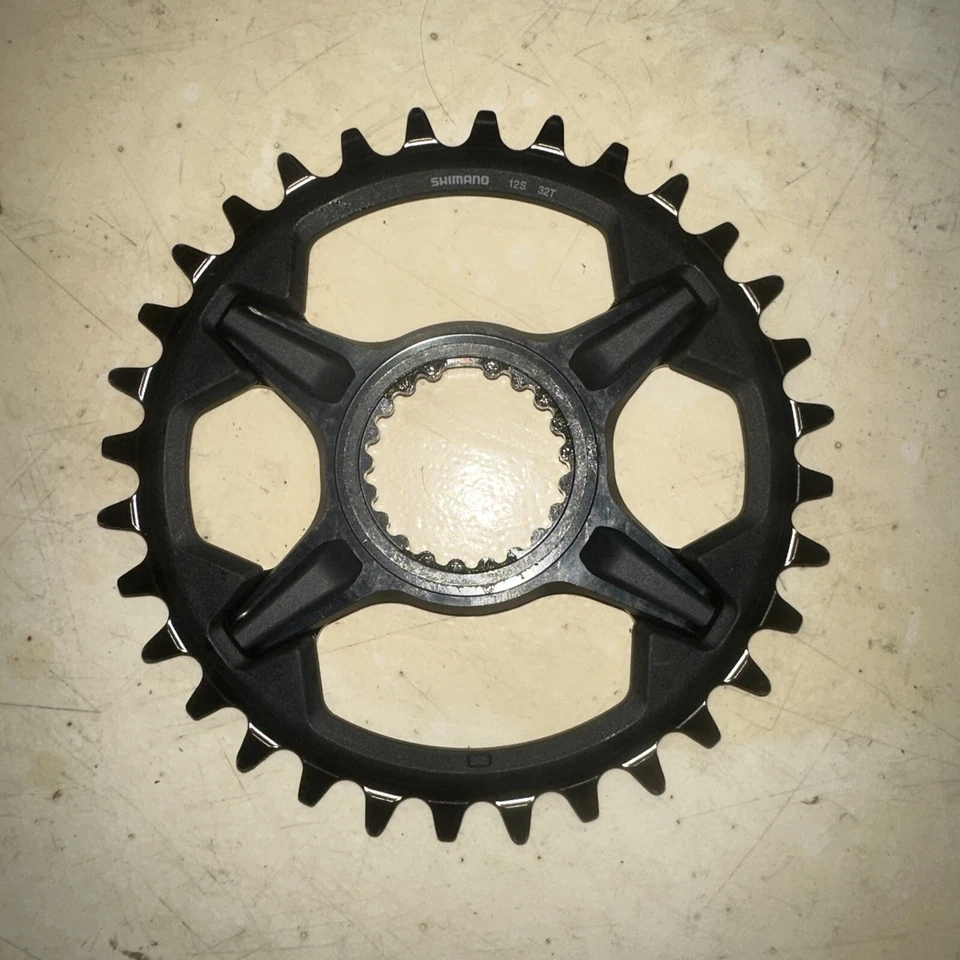 Plato Shimano XT SM-CRM85 1x 32T 12s para bielas M8100/M8130 nuevo despegue Foto 2 de 4