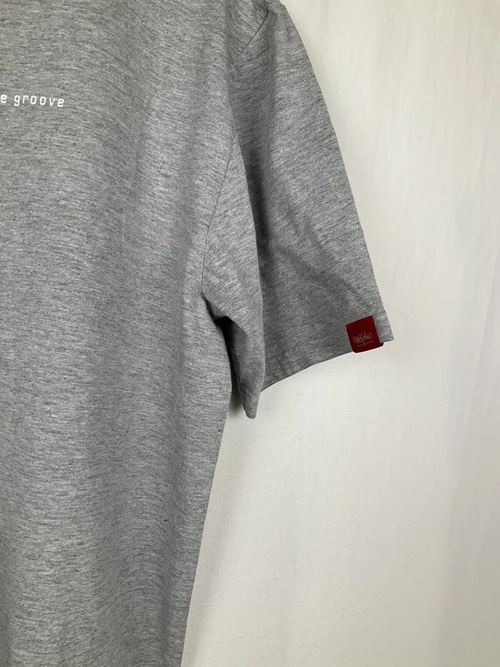 Camisa Mossimo De Colección Para Hombres L Doble Cara One Nation One Groove Patinador Foto 4 de 4