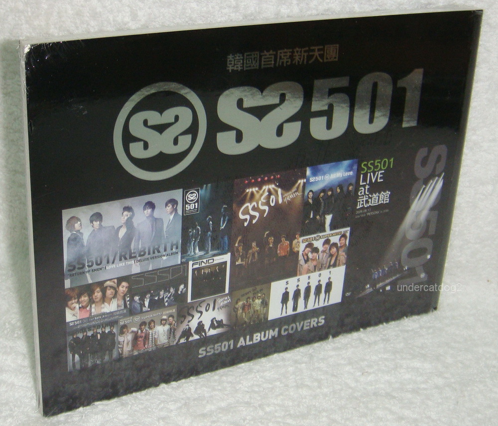 SS501 Album Covers Taiwan Promo Postcard Booklet (14P) rebirth