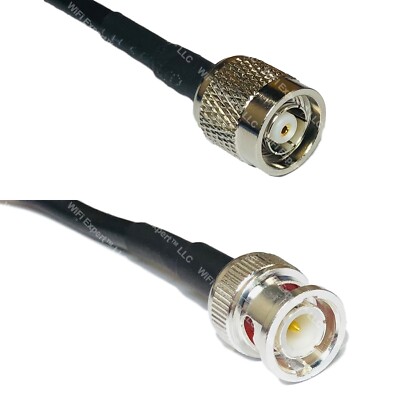 RFC240UF RP-TNC MALE to BNC MALE RF Cable FAST-SHIP LOT