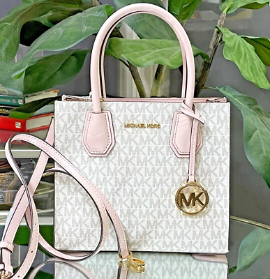 【国内即発】マイケルコース MERCER MD MESSENGER PWD BLSH MLT MICHAEL KORS MERCER MESSENGER MD CROSSBODY BAG VANILLA PINK