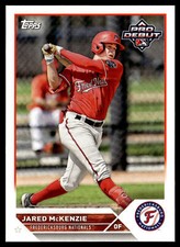 2023 Topps Pro Debut Jared McKenzie #PD-108 Fredericksburg Nationals