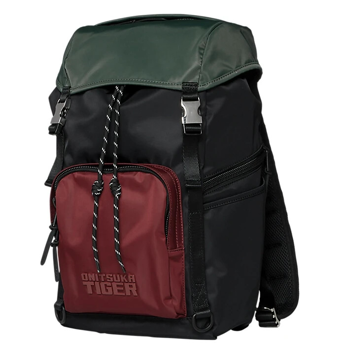 Onitsuka Tiger Backpack Metal Buckle 3 Colors W10.2 x H15.7 x D6