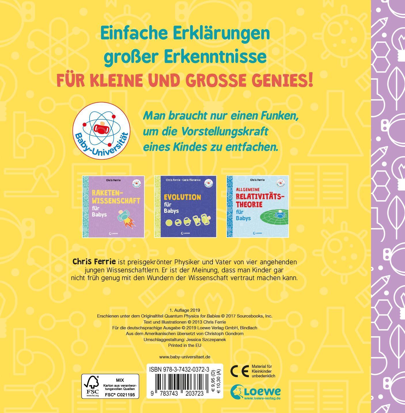 Thumbnail - Baby-universität - Quantenphysik Für Babys | Chris Ferrie | Buch | 26