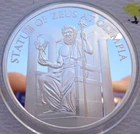 1 oz. STATUE OF ZEUS AT OLYMPIA #7 - 7 Wonders Series .999 fine silver