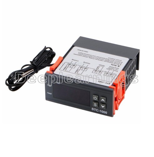 Allzweck STC-1000 Digitaler Temperaturregler/Regler Sensor 12 V AC - Bild 3 von 4