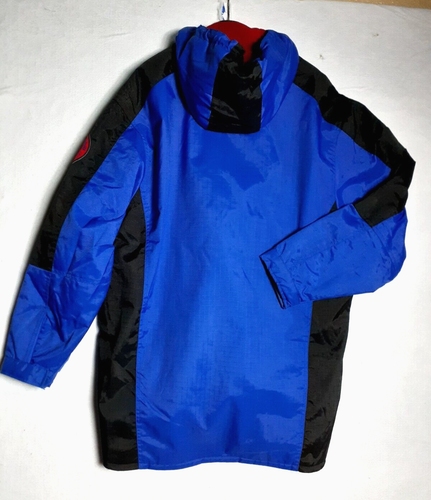 FILA SPORT Vintage Downhill Ski Hooded Parka Men Rare Size XL Blue Blk. Gorpcore - Picture 12 of 12