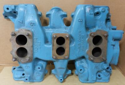 1960 Pontiac vehicles 389 6.4L TRIPOWER V8 used intake manifold