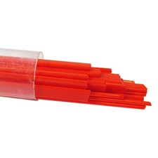 Oceanside Noodles Approx.3/16"W.x17"L. Light Orange 5OZ. Tube 96 COE
