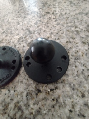 Lot Of 2 RAM RAM-B-202U Aluminum 2.5'' Base with 1" Ball