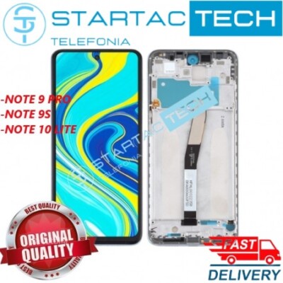 Xiaomi Redmi Note 9 Pro LCD Display Touch Glass - Spare Parts For Everyone - Foto 3