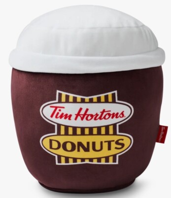 Tim Horton s Collector s Decorative Cushion/Pillow 11.5  H x 10.25  Limited Ed