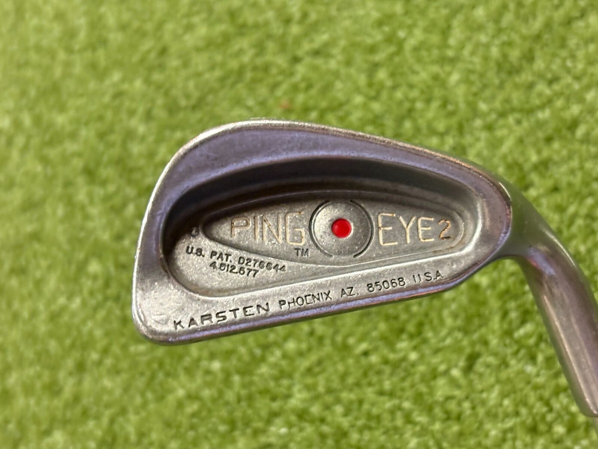Ping Eye2 Blue Dot 6 Iron Regular Steel Shaft Masters Grip Ping Eye2 Blue Dot 6 Iron Regular Steel Shaft Masters Grip