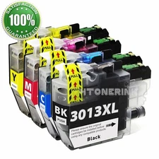 4pk LC3013 Ink Cartridges for Brother LC3011 MFC-J491DW J497DW MFC-J690DW J895dw