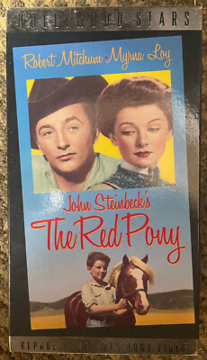 John Steinbeck's The Red Pony - Republic VHS - Robert Mitchum, Myrna Loy