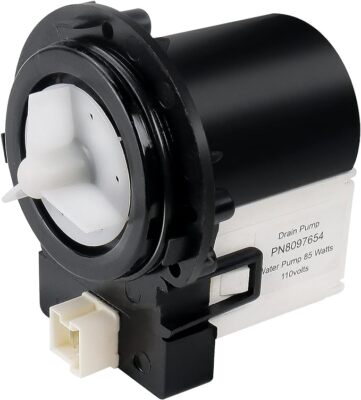 Washer Drain Pump Motor for Samsung WF448AAP WF330ANB WF218ANB WF328AAW WF209ANW